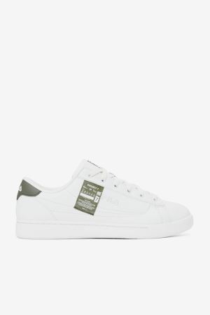 FILA Project 7 Court Ace Sneakers White / Green,Mens Shoes | CA.QMKWXJ950